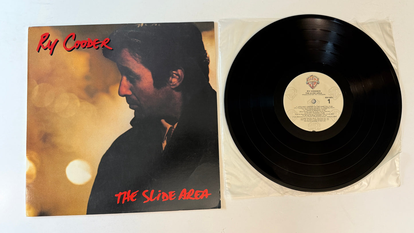 Ry Cooder The Slide Area Used Vinyl LP VG+\VG