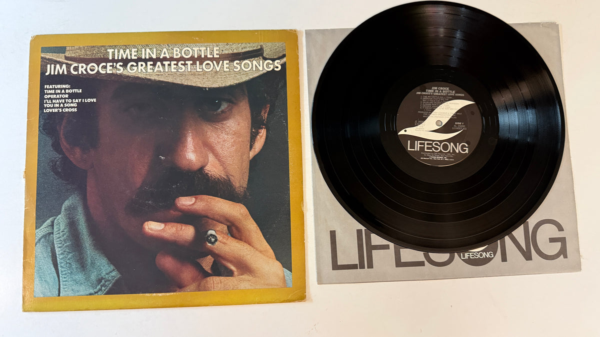 Jim Croce Time In A Bottle Jim Croce's Greatest Love Songs Used Vinyl LP VG+\VG