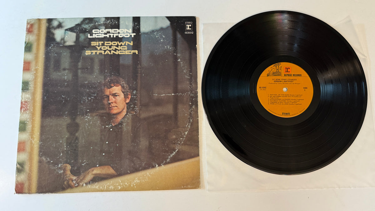 Gordon Lightfoot Sit Down Young Stranger Used Vinyl LP VG\VG