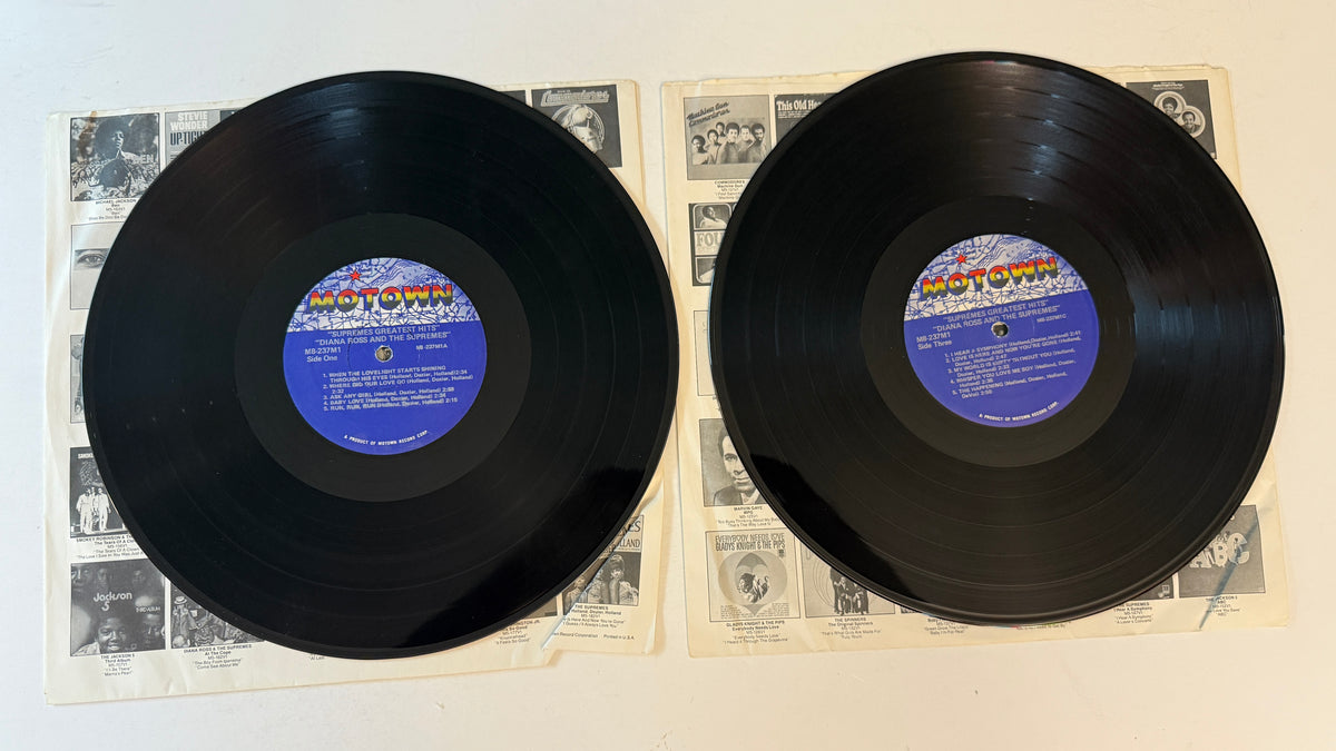 The Supremes Greatest Hits Used Vinyl 2LP VG+\VG