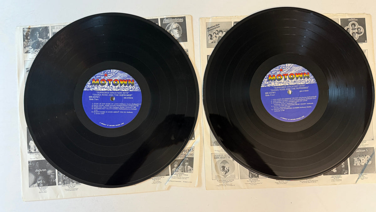 The Supremes Greatest Hits Used Vinyl 2LP VG+\VG