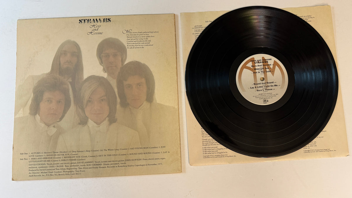 Strawbs Hero And Heroine Used Vinyl LP VG+\VG+