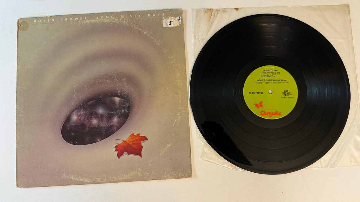 Robin Trower Long Misty Days Used Vinyl LP VG+\G+