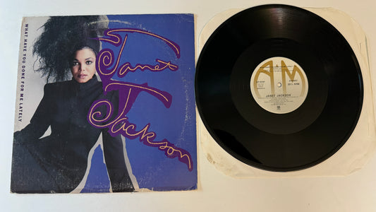 Janet Jackson What Have You Done For Me Lately 12" Used Vinyl Single VG+\G+