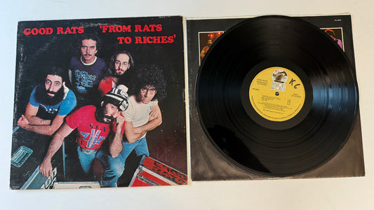 Good Rats From Rats To Riches Used Vinyl LP VG+\VG