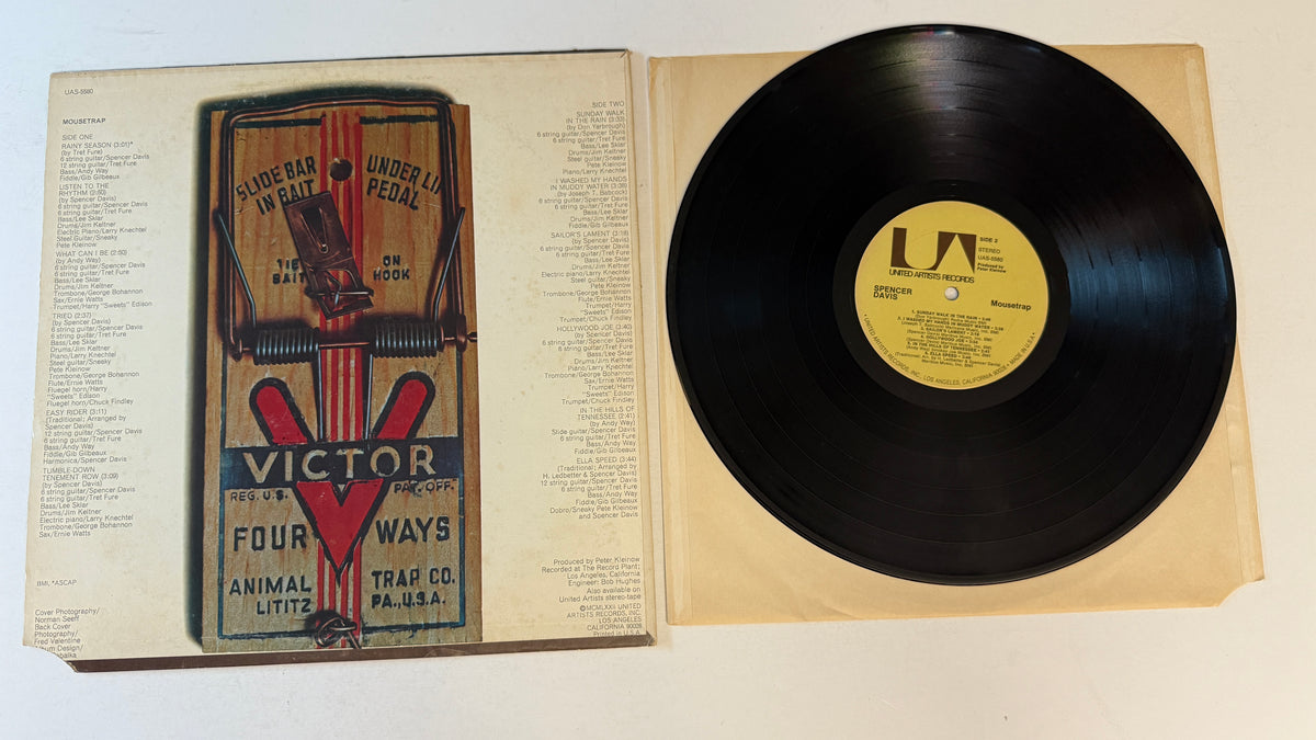 Spencer Davis Mousetrap Used Vinyl LP VG+\VG