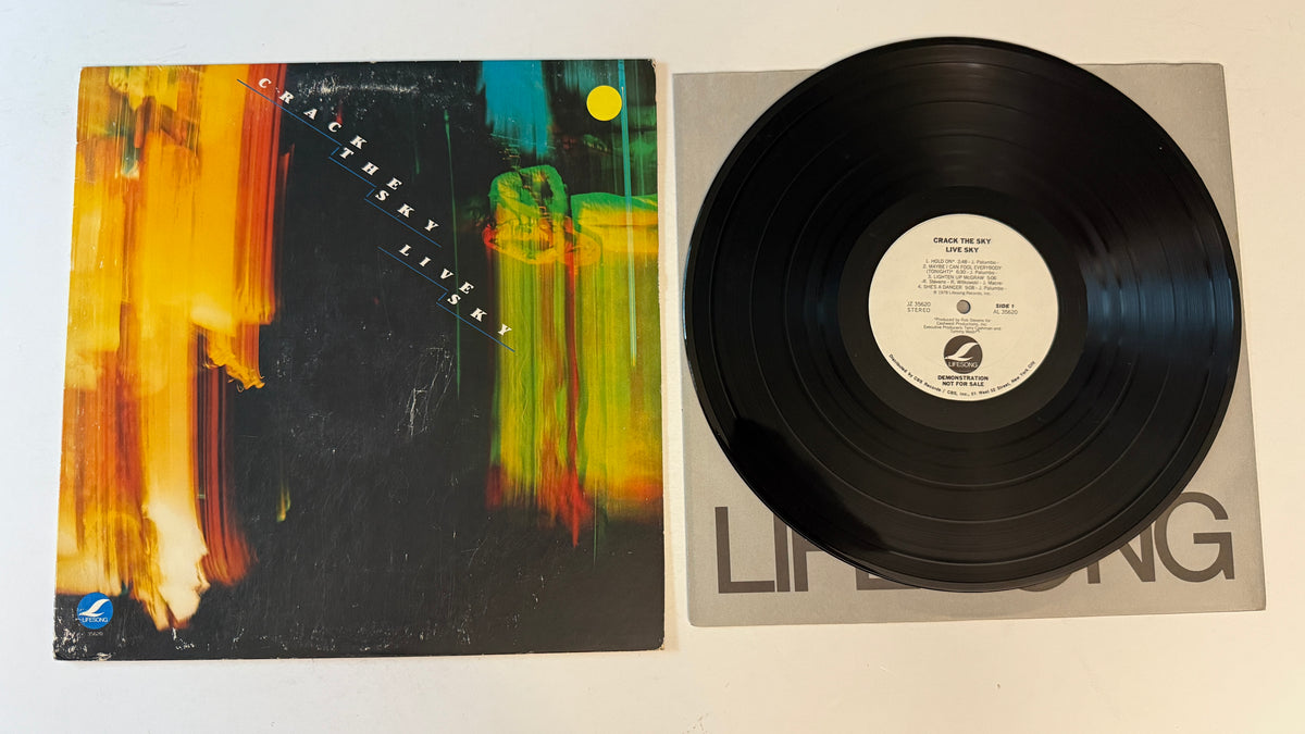 Crack The Sky Live Sky Used Vinyl LP VG+\VG