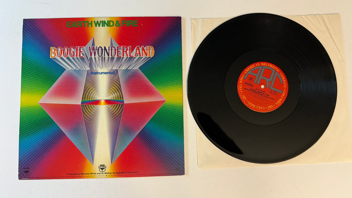 Earth, Wind & Fire Boogie Wonderland 12" Used Vinyl Single VG+\VG+