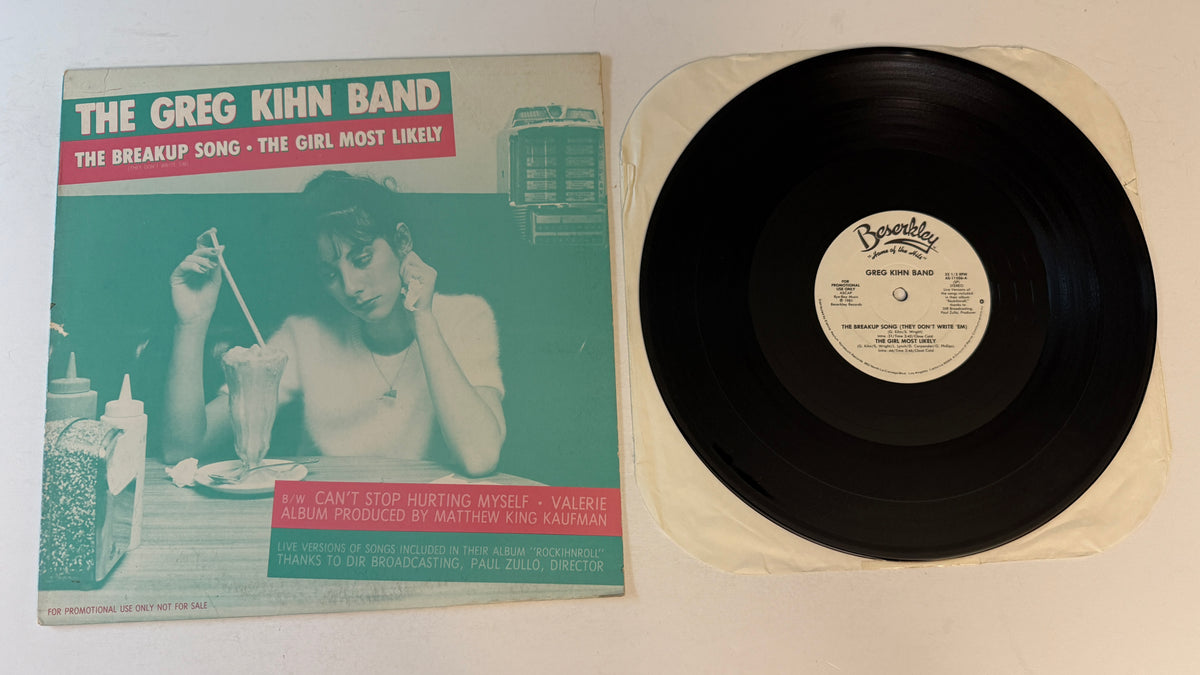 Greg Kihn Band The Breakup Song · The Girl Most Likely 12" Used Vinyl Single VG+\VG+