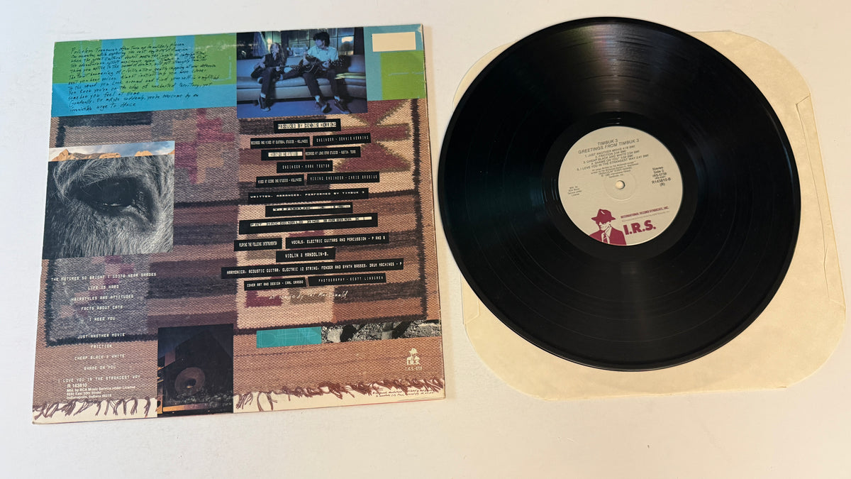 Timbuk 3 Greetings From Timbuk 3 Used Vinyl LP VG+\VG