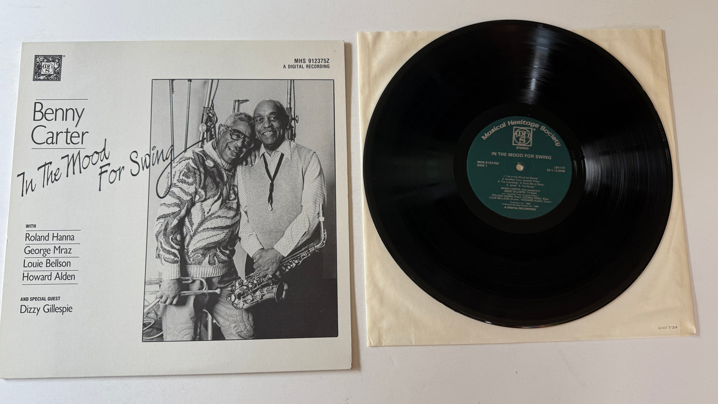 Benny Carter In The Mood For Swing Used Vinyl LP VG+\VG+