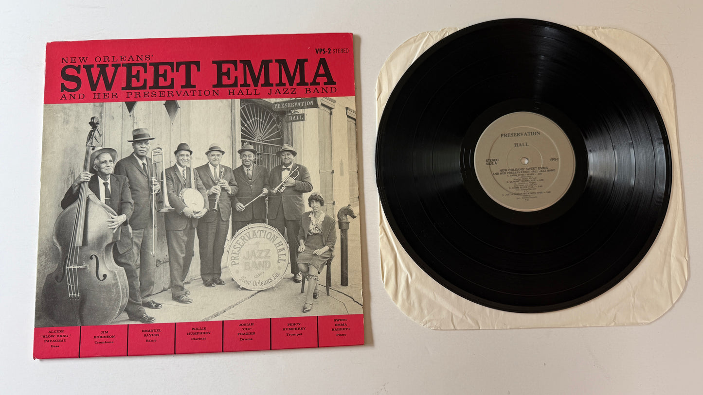 Emma Barrett New Orleans' Sweet Emma And Her Preservation Hall Jazz Band Used Vinyl LP VG+\VG+