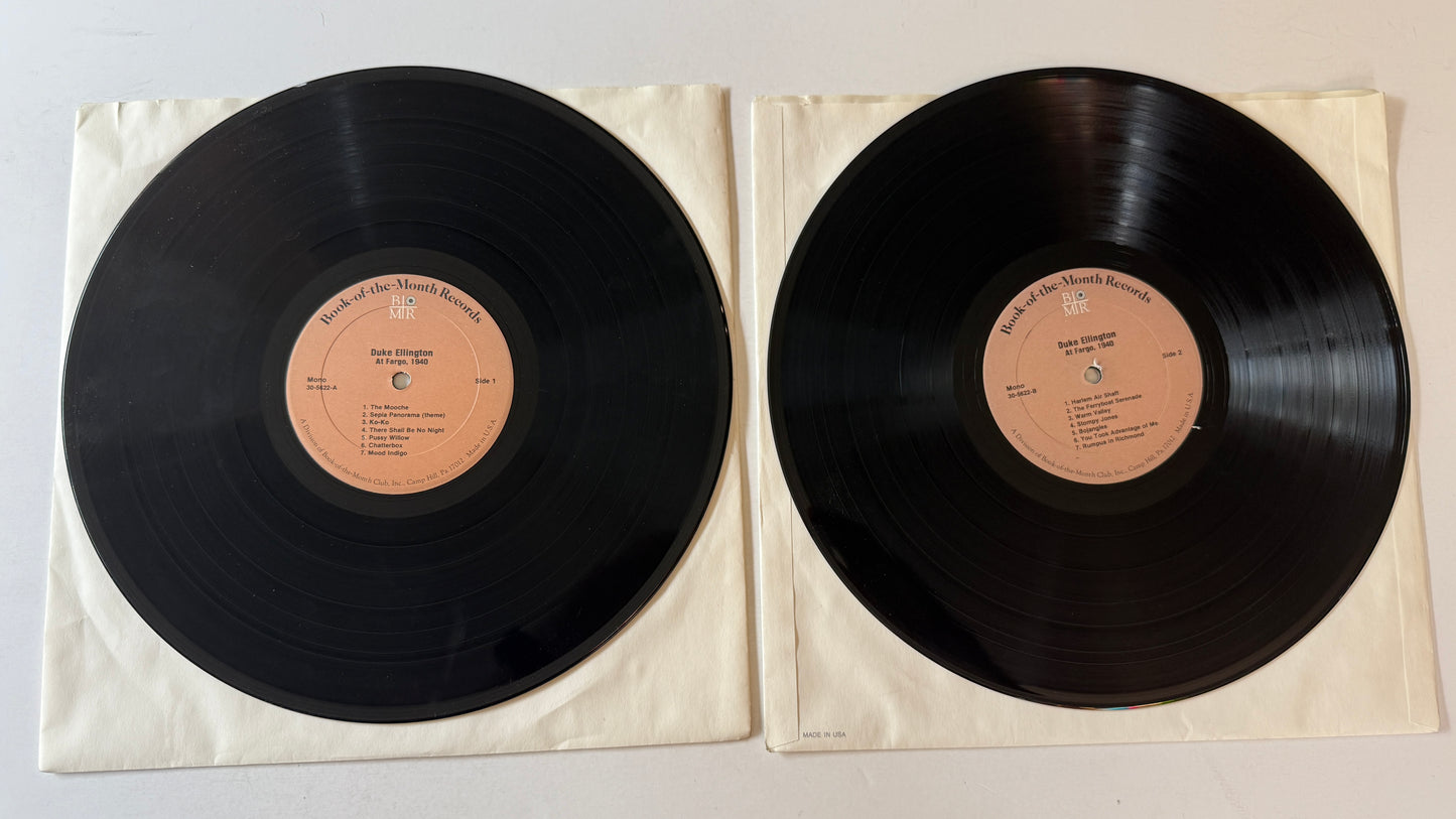 Duke Ellington At Fargo 1940 Live Used Vinyl Box Set VG+\VG+