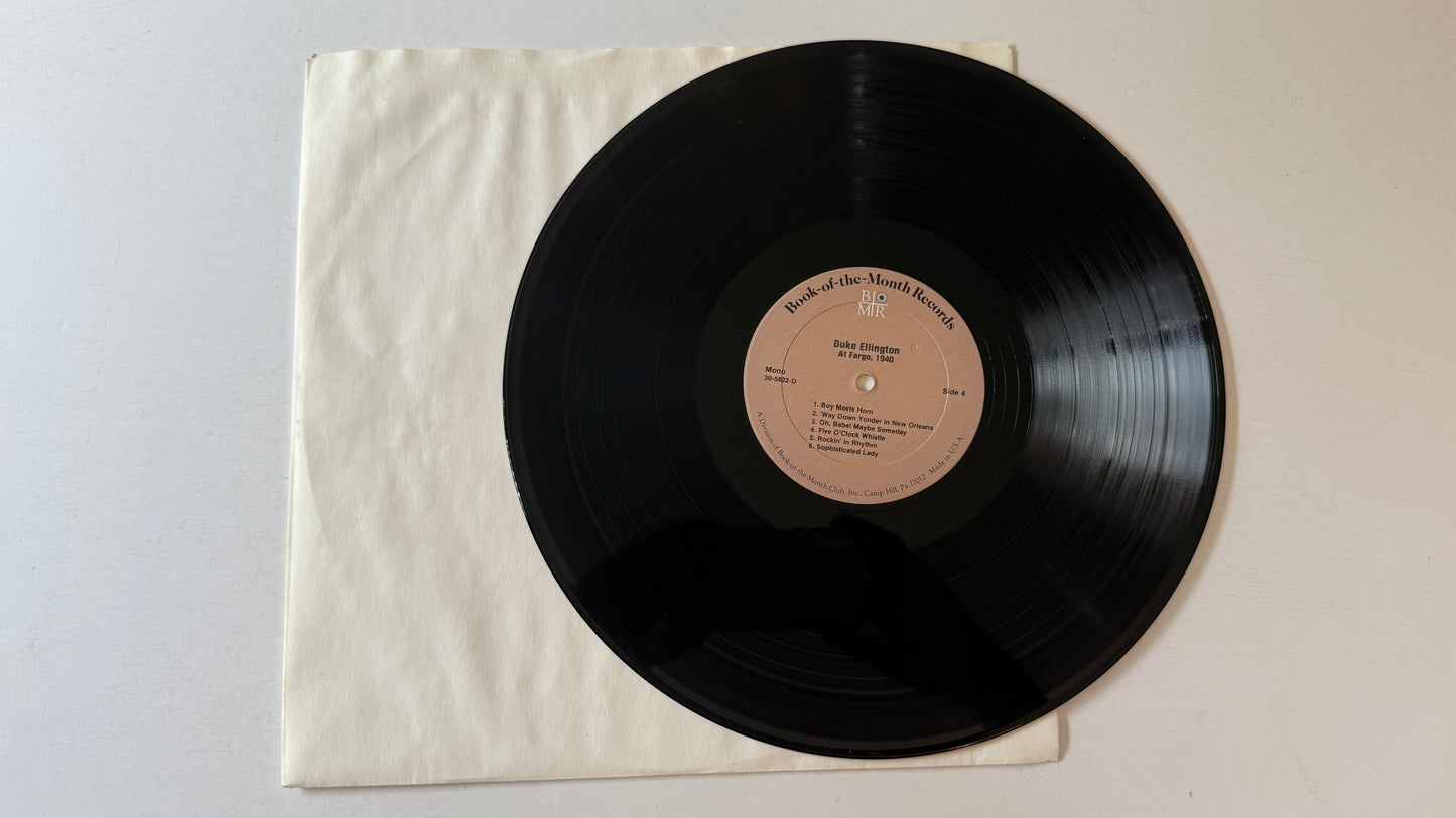 Duke Ellington At Fargo 1940 Live Used Vinyl Box Set VG+\VG+