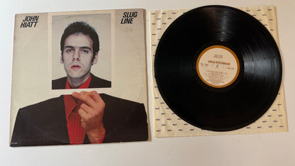 John Hiatt Slug Line Used Vinyl LP VG+\VG