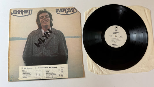 John Hiatt Overcoats Used Vinyl LP VG+\G+