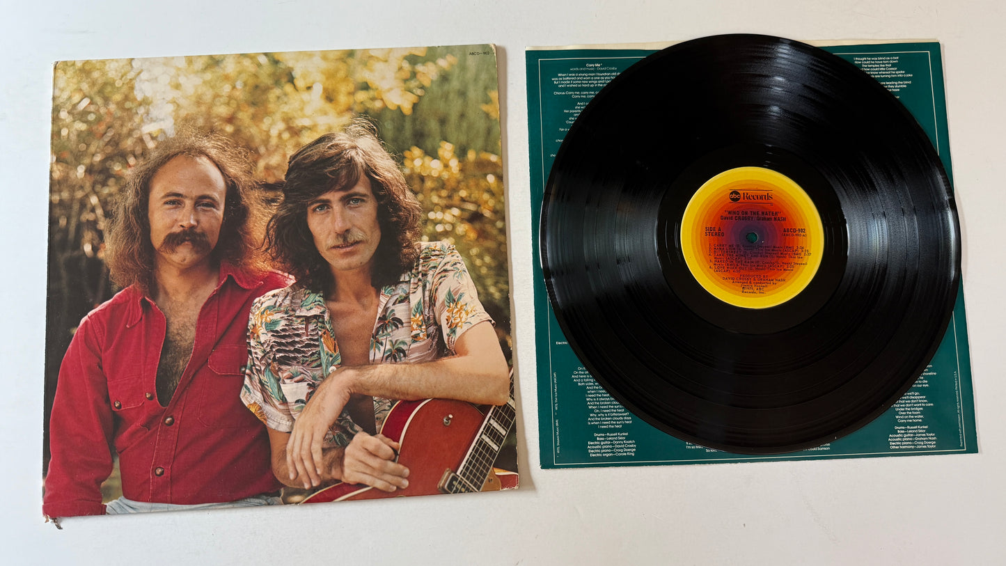 Crosby & Nash Wind On The Water Used Vinyl LP VG+\VG+