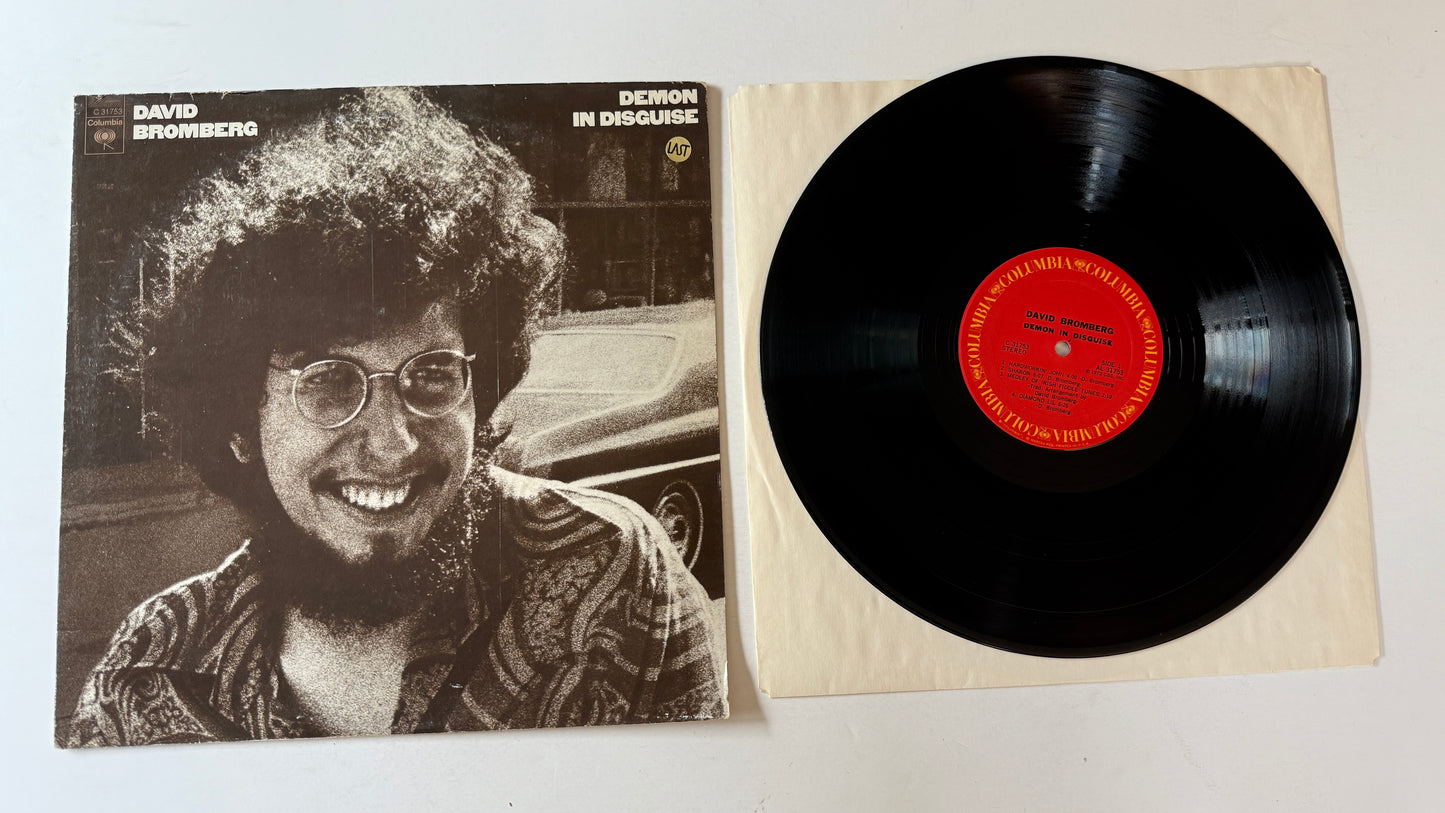 David Bromberg Demon In Disguise Used Vinyl LP VG+\VG