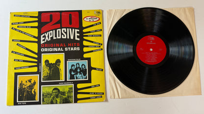 Various 20 Explosive Hits Used Vinyl LP VG+\VG