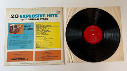 Various 20 Explosive Hits Used Vinyl LP VG+\VG