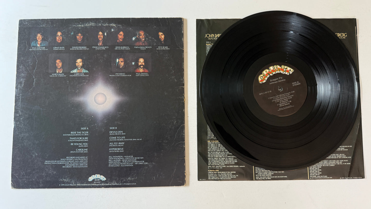 Jefferson Starship Dragon Fly Used Vinyl LP VG\VG