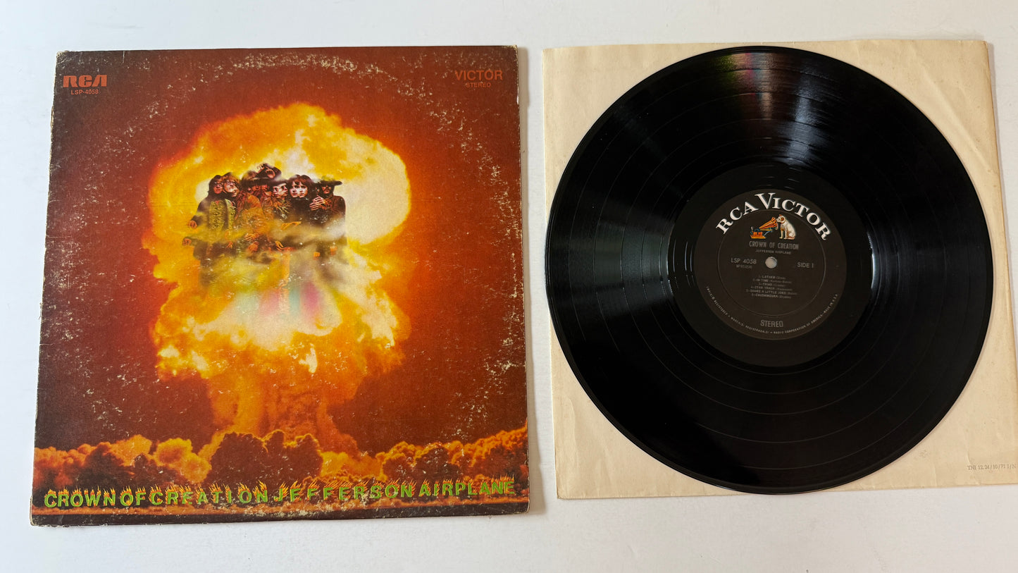 Jefferson Airplane Crown Of Creation Used Vinyl LP VG\VG