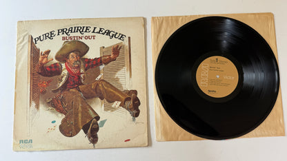 Pure Prairie League Bustin' Out Used Vinyl LP VG+\G+