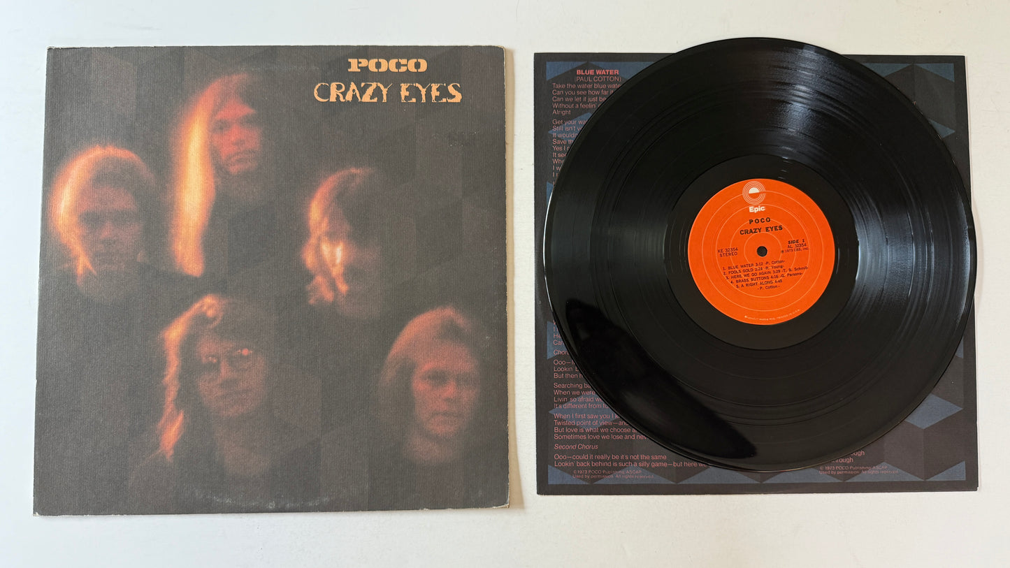 Poco Crazy Eyes Used Vinyl LP VG+\VG