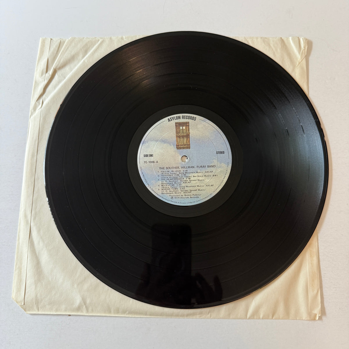 The Souther-Hillman-Furay Band The Souther-Hillman-Furay Band Used Vinyl LP VG+\VG