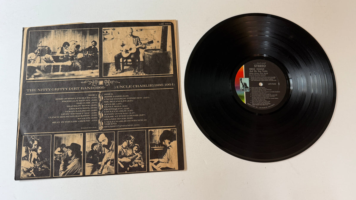 Nitty Gritty Dirt Band Uncle Charlie & His Dog Teddy Used Vinyl LP VG+\VG+