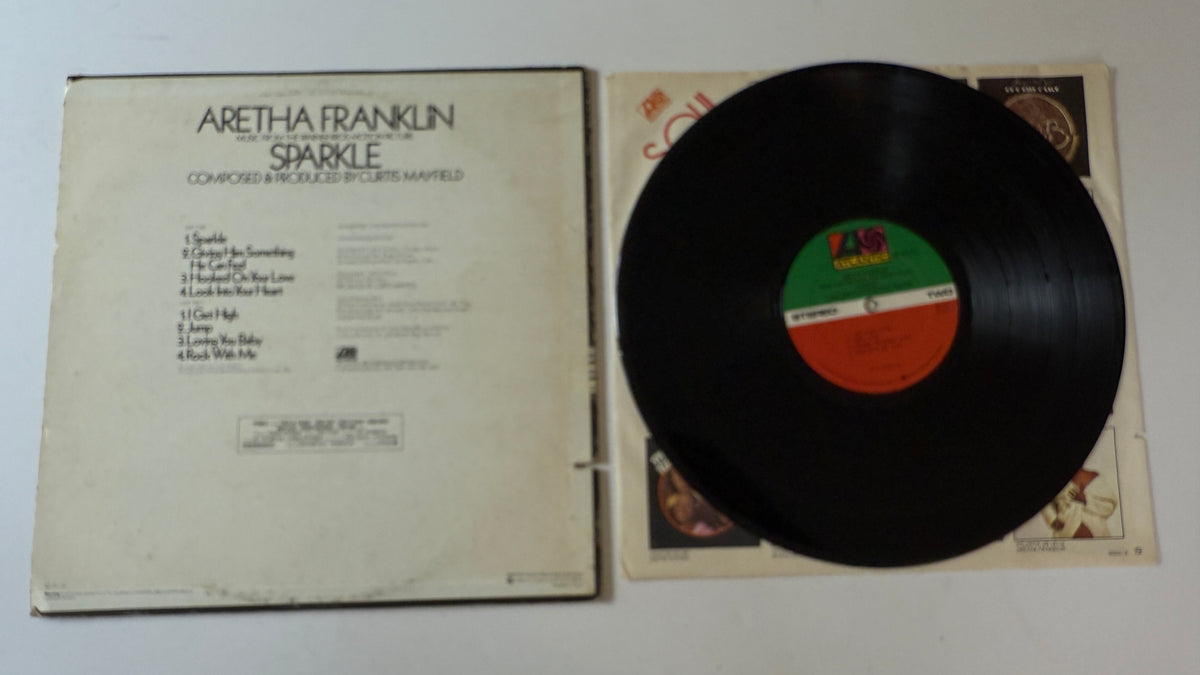 Aretha Franklin Sparkle Used Vinyl LP VG+\VG