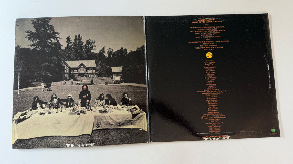 George Harrison Living In The Material World Used Vinyl LP VG+\VG