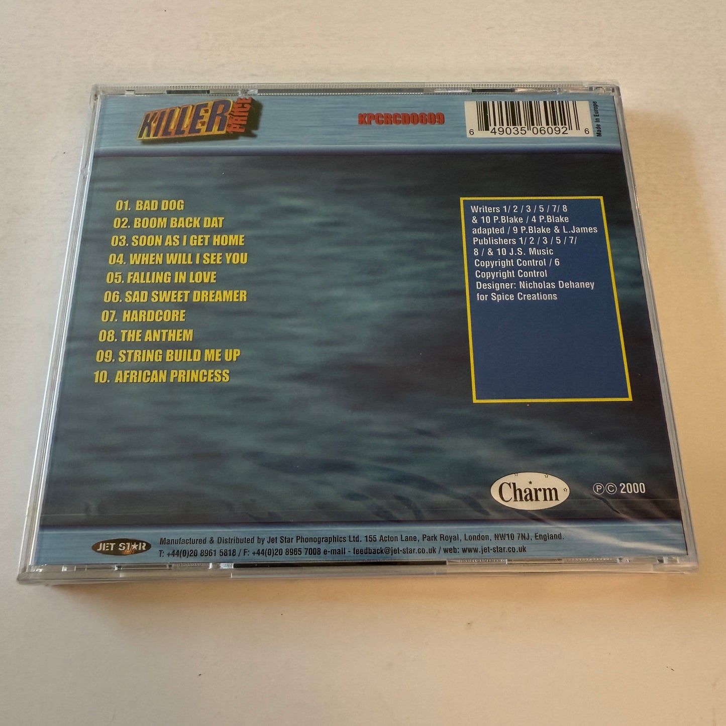 Frankie Paul - Hardcore Loving New Sealed CD M\M