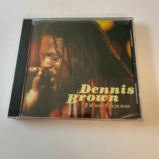 Dennis Brown - I Don't Know New Sealed CD M\M