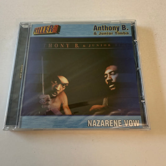 Anthony B - Nazarene Vow   New Sealed CD M\M