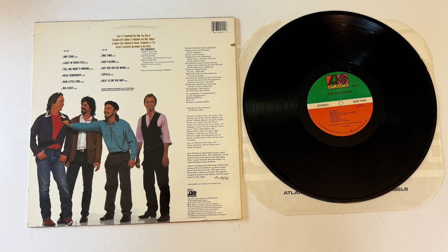 The Subdudes The Subdudes Used Vinyl LP VG+\VG+