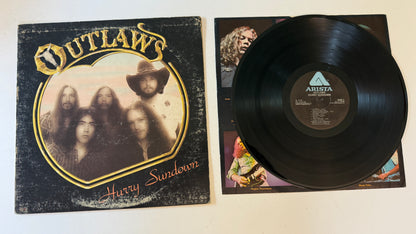 Outlaws Hurry Sundown Used Vinyl LP VG+\G+
