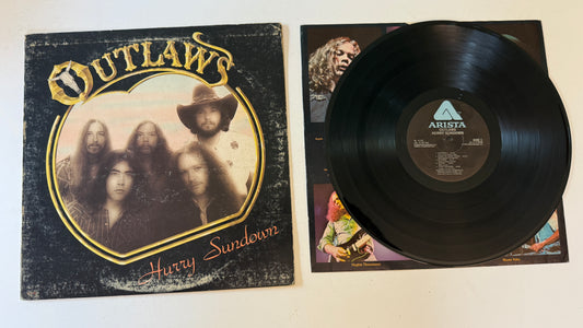 Outlaws Hurry Sundown Used Vinyl LP VG+\G+