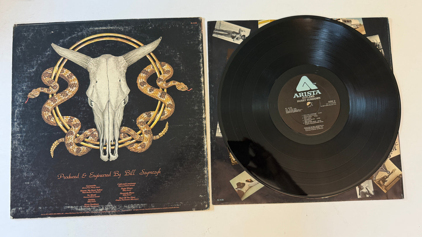 Outlaws Hurry Sundown Used Vinyl LP VG+\G+