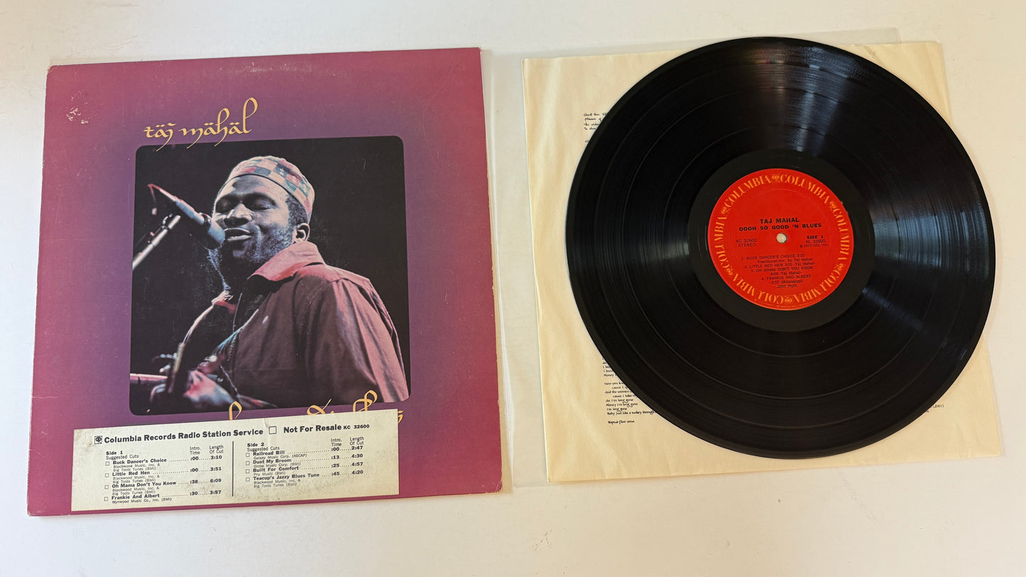 Taj Mahal Oooh So Good 'N Blues Used Vinyl LP VG+\VG