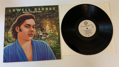 Lowell George Thanks I'll Eat It Here Used Vinyl LP VG+\VG+