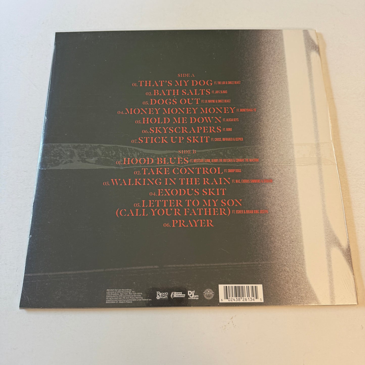 DMX Exodus New Vinyl LP M\M