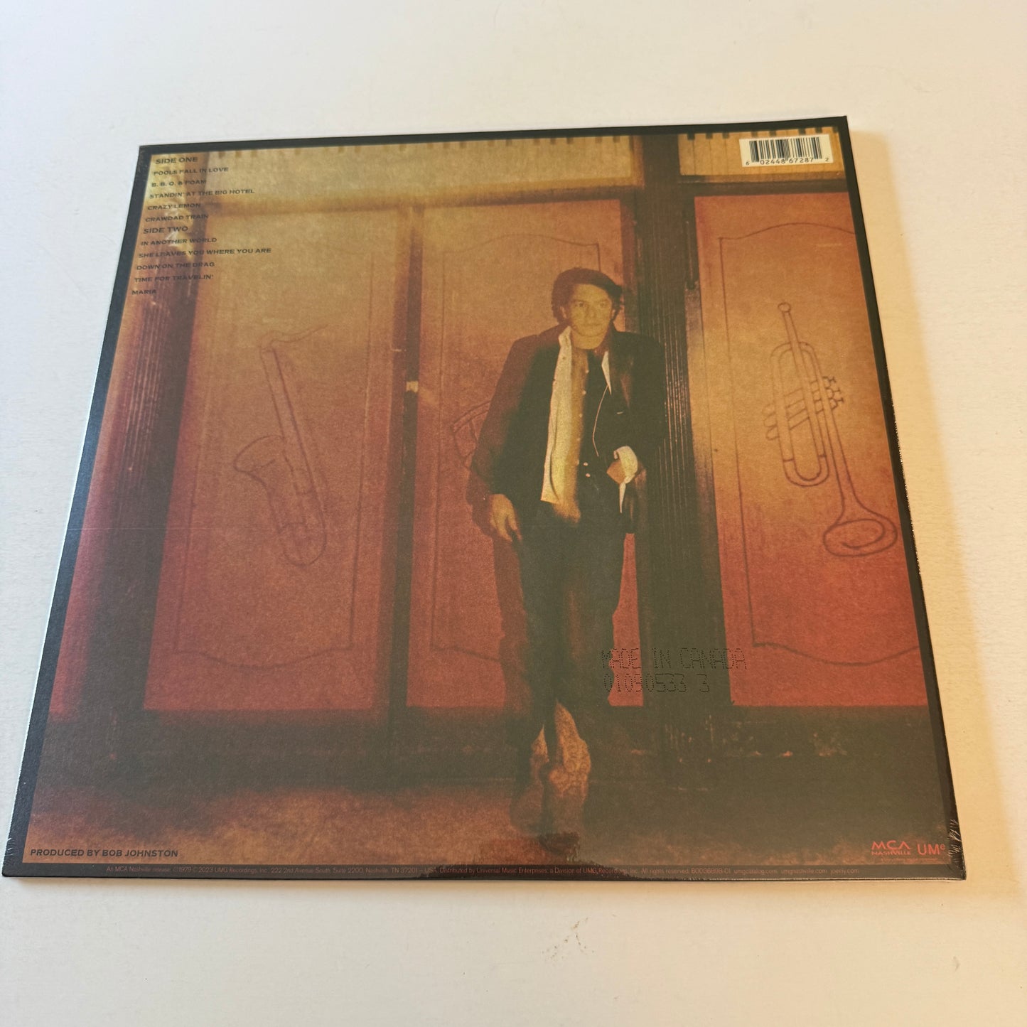 Joe Ely Down On The Drag New Vinyl LP M\M