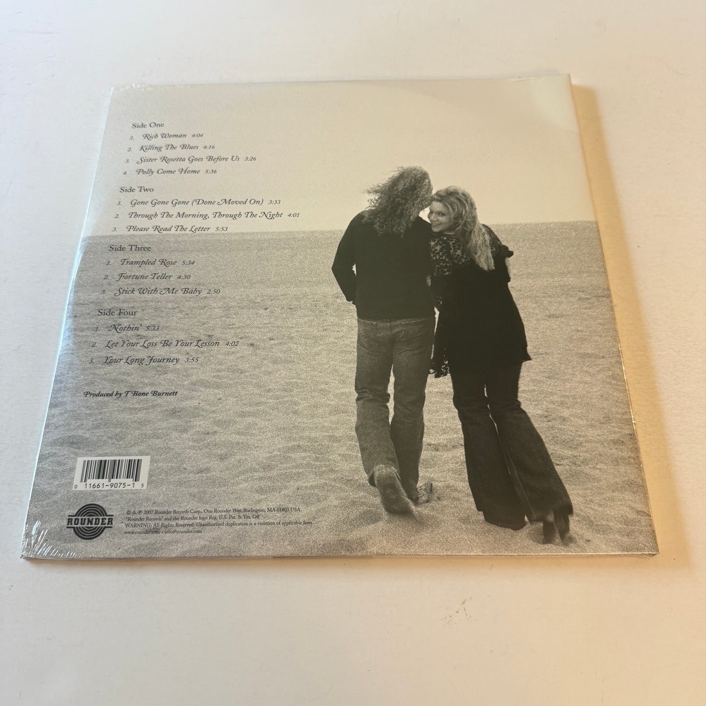 Robert Plant Raising Sand New Vinyl 2LP M\M