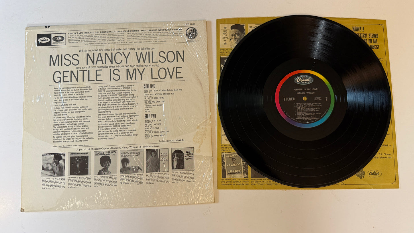 Nancy Wilson Gentle Is My Love Used Vinyl LP VG+\VG+