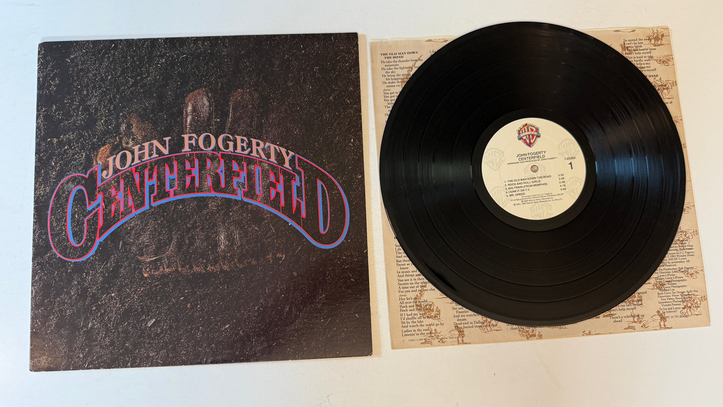 John Fogerty Centerfield Used Vinyl LP VG+\VG+