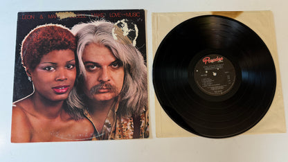 Leon & Mary Russell Make Love To The Music Used Vinyl LP VG+\VG