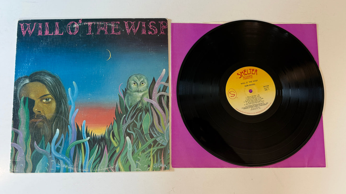 Leon Russell Will O' The Wisp Used Vinyl LP VG+\VG