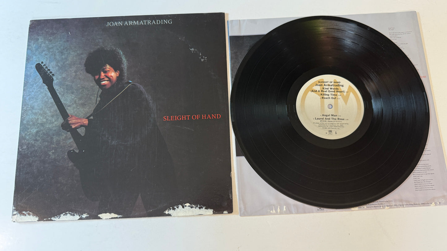 Joan Armatrading Sleight Of Hand Used Vinyl LP VG+\VG
