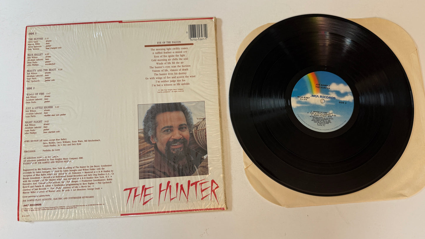 Joe Sample The Hunter Used Vinyl LP VG+\VG+